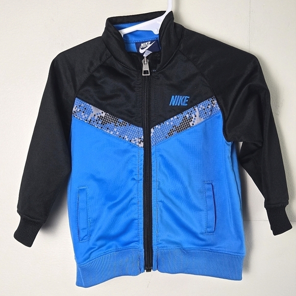Nike Vintage Toddler Boy Full Zip Track Jacket, Size 18 Months - Picture 1 of 2